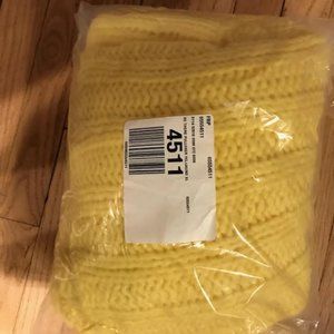 NWT Free People Be There Pullover Sweater - YELLOW!! XL